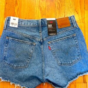 Brand New Levi 501 Premium Shorts
